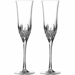Flash Sale β Waterford Crystal Lismore Essence Champagne Flute Pair Clear π