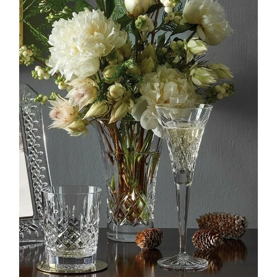 Outlet π Waterford Lismore Crystal Wedding Toast Flute Pair Clear π - Image 2