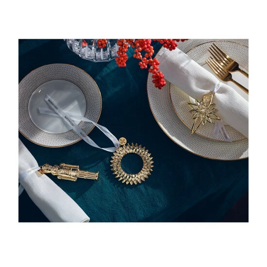 Buy π Waterford 2022 Golden Wreath Ornament β€οΈ - Image 2