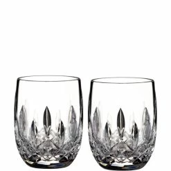 Flash Sale 🤩 Waterford Lismore Crystal Rounded Tumbler Pair No Color 🌟