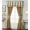 Budget 🛒 Waterford Ansonia Window Treatments Ivory/gold ⌛