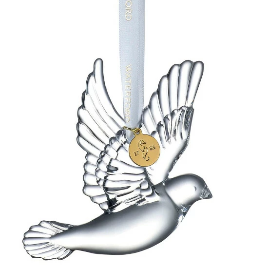 Budget π Waterford Crystal 2022 Dove Of Peace Ornament β