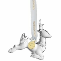 Outlet ✨ Waterford Crystal 2022 Mini Reindeer Ornament ⭐