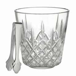 Deals 🎉 Waterford Lismore Crystal Ice Bucket With Tongs 😍