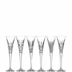 Cheap 🎉 Waterford Crystal Heritage Flutes Set Of 6 🛒