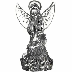 Best Pirce 😉 Waterford Crystal Lismore Angel Of Prayer Figurine 👏