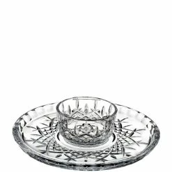 Buy ⌛ Marquis By Waterford Markham Chip & Dip Server Clear ⭐