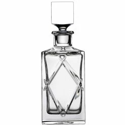 Cheap 👍 Waterford Crystal Olann Square Decanter Clear 😀
