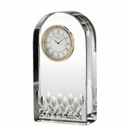 Promo 🛒 Waterford Lismore Essence Crystal Clock Clear 💯