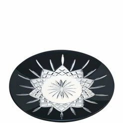 Outlet 👍 Waterford Crystal Lismore Black Decorative Plate 🌟
