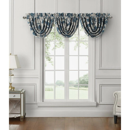 Brand new π Waterford Laurent Window Treatments Navy π - Image 3