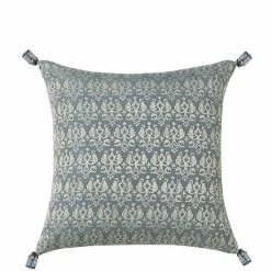 Buy 🎁 Waterford Laurent Decorative Square Pillow Navy ✔️